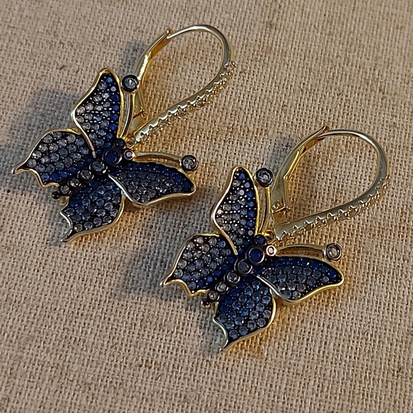 Butterfly earrings - Picture 1 of 7